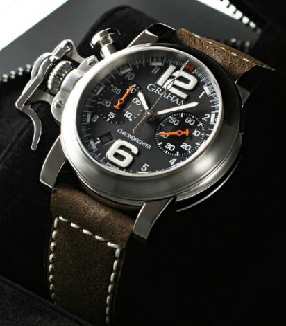GRAHAM LONDON 2CRBS.B02A.L81B Chronofighter R.A.C. Black Fighter replica watch